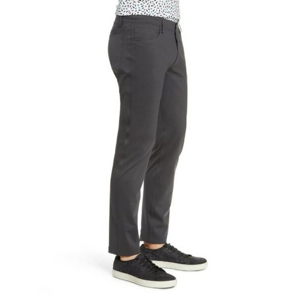 𝅺THEORY Raffi Grey Preppy Slim Fit  Office Date Night City Chic Jeans -  Men's - Picture 2 of 10